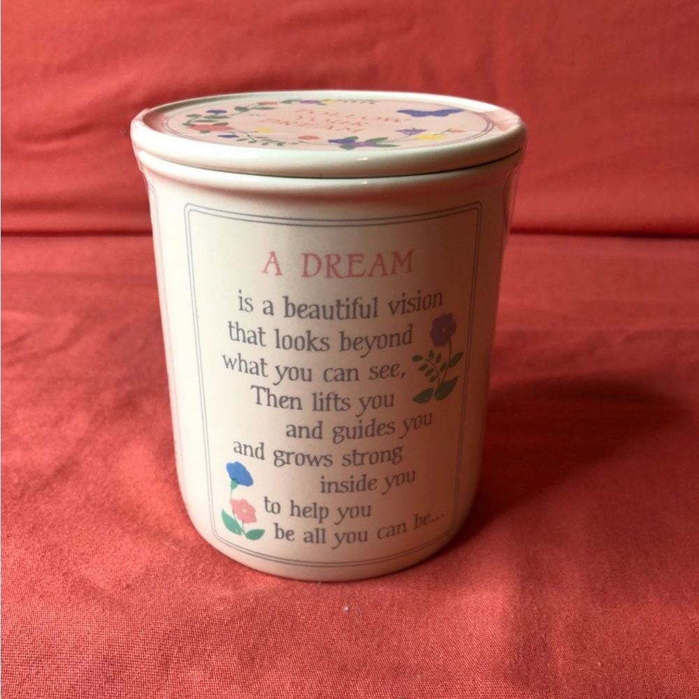 Vintage Hallmark Amanda Bradley Inspirational Coffee Mug Cup